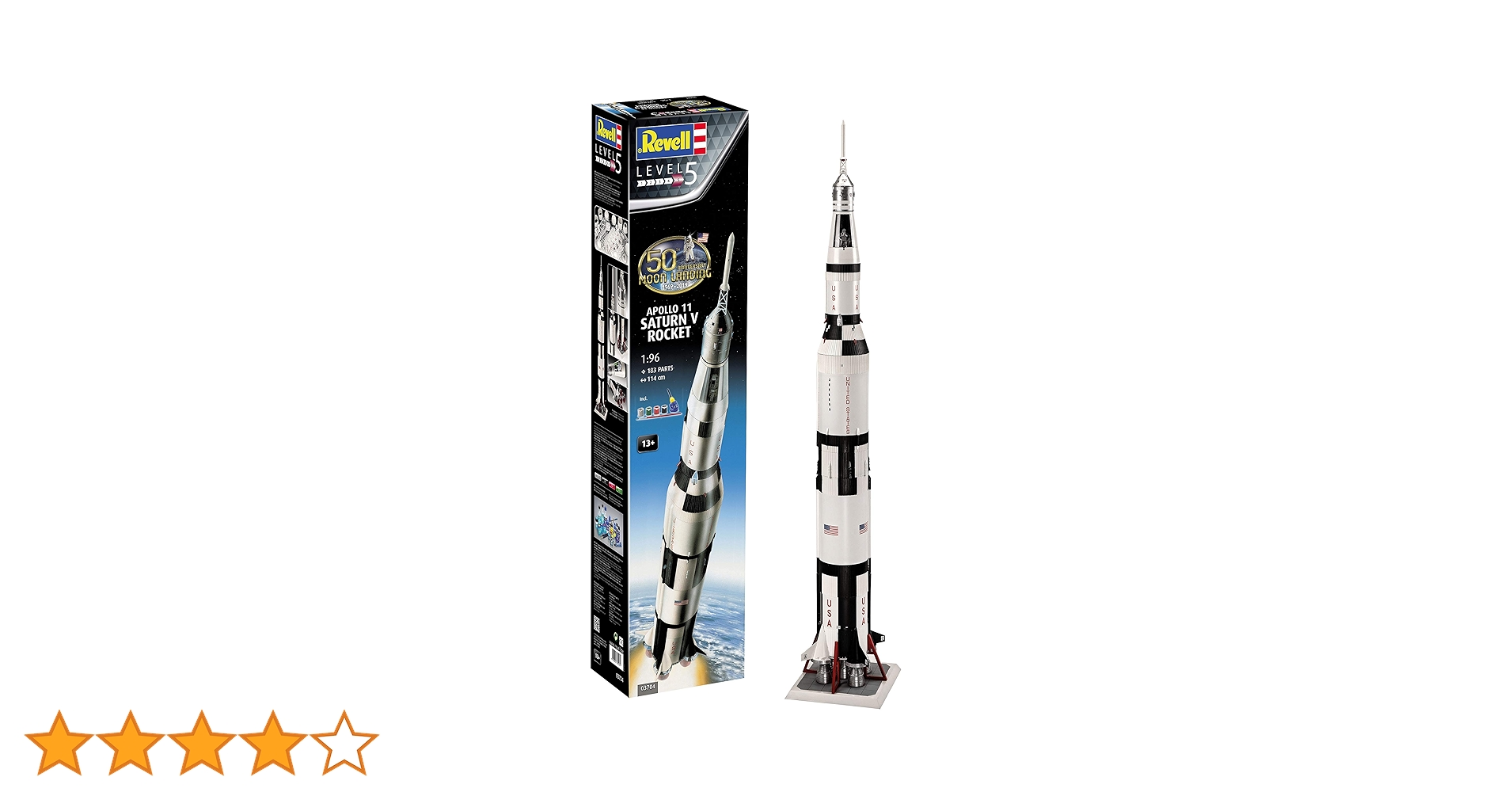 Amazon | ドイツレベル(Revell) 1/96 アポロ 11 サターンV